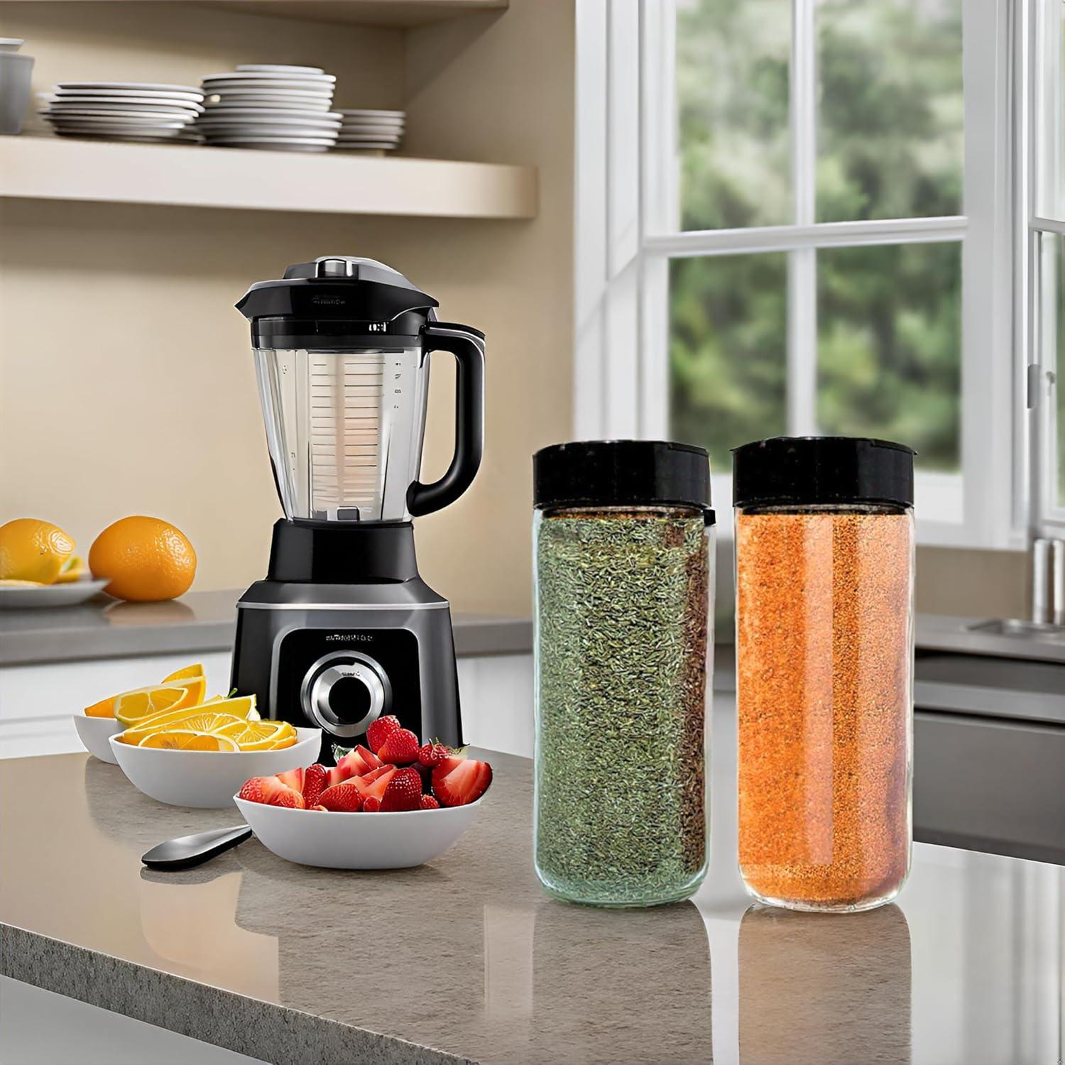 Dispensadores de Especias de Vidrio Jarming 16 oz - Set de 2