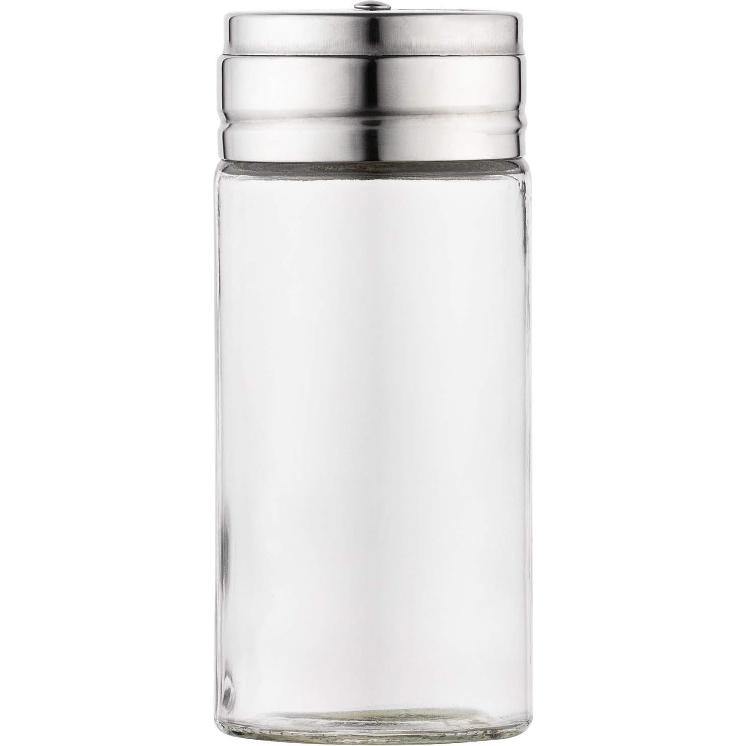 Tarro de Especias de Vidrio Fox Run 5167 con Tapa de Acero Inoxidable 180ml