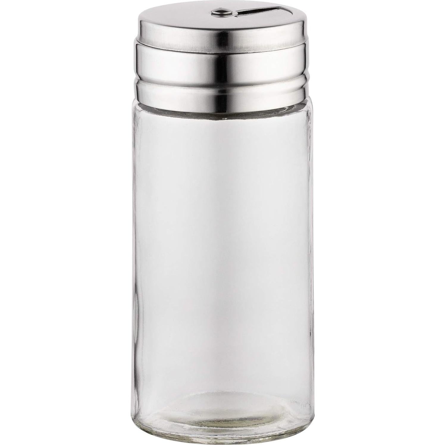 Tarro de Especias de Vidrio Fox Run 5167 con Tapa de Acero Inoxidable 180ml