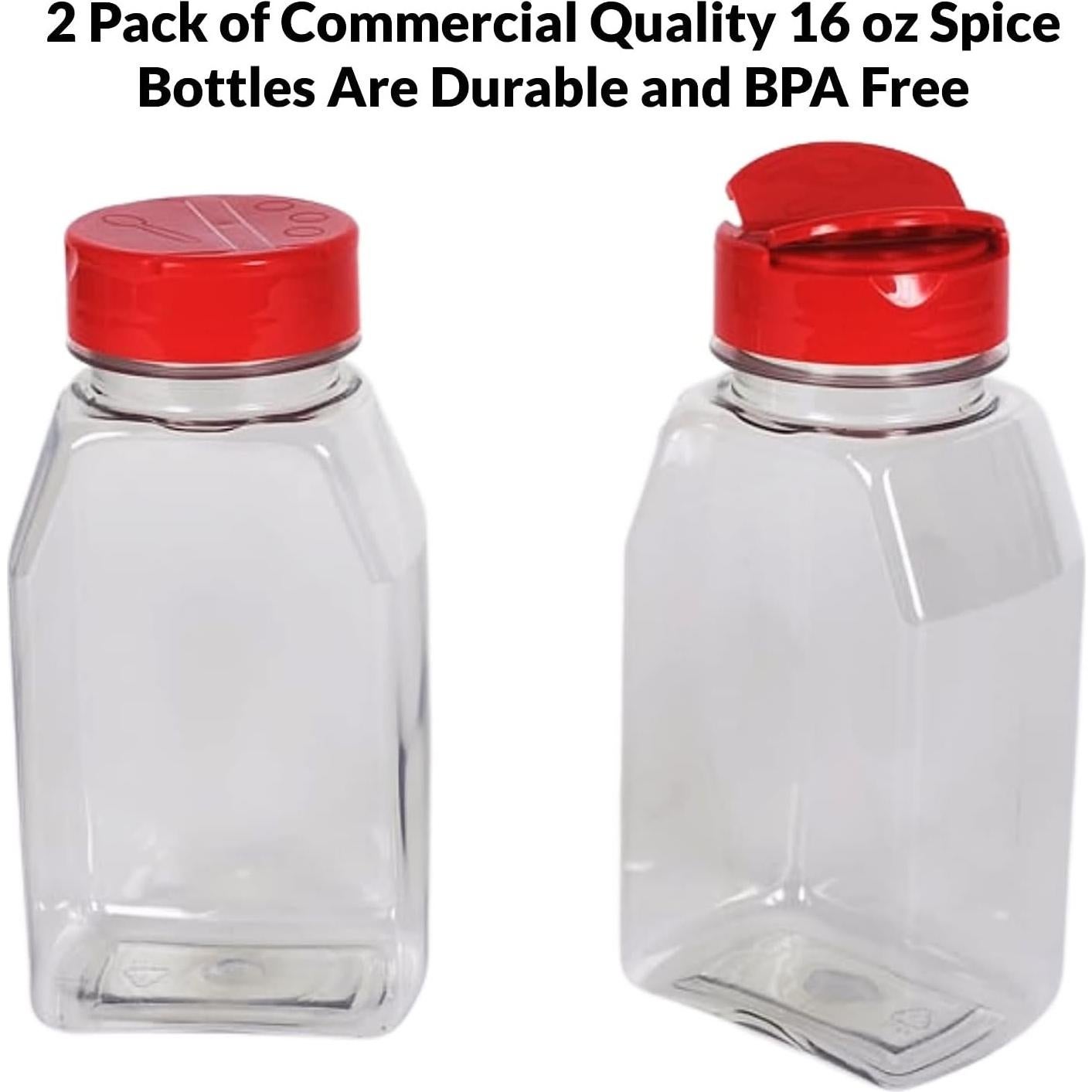 Set de 2 Botellas de Especias Skyway 16 OZ - Libre de BPA