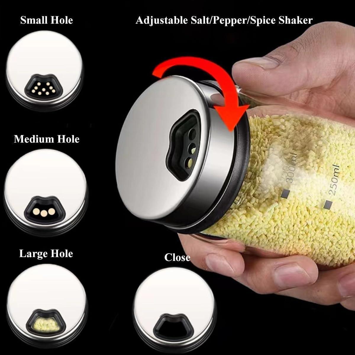 Juego de Salero y Pimentero Verdental 300ml Acero Inoxidable