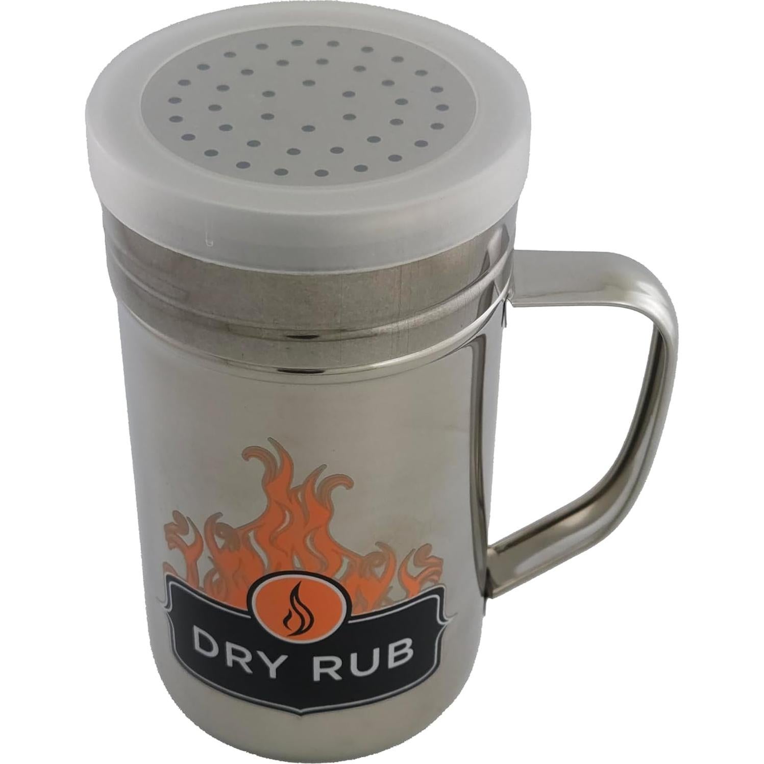 Shaker de Especias Acero Inoxidable Outset 368g Tapa Hermética