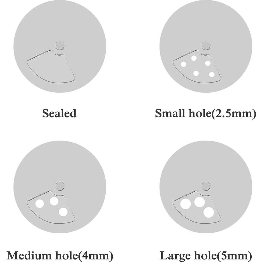 Saleros y Pimenteros Accmor de Acero Inoxidable 2 Piezas