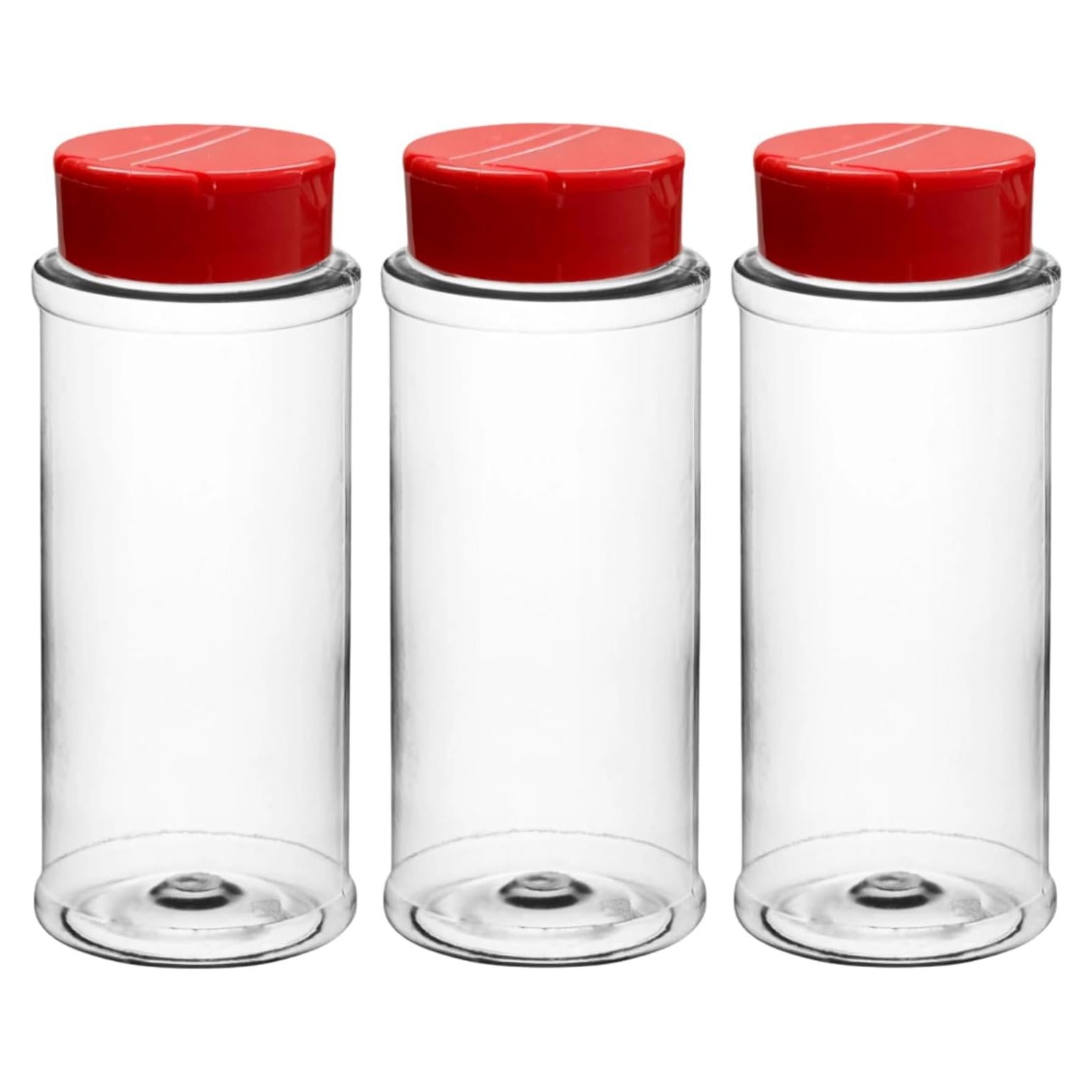 Set de 3 Botellas de Especias Skyway 12 OZ - Plástico Claro