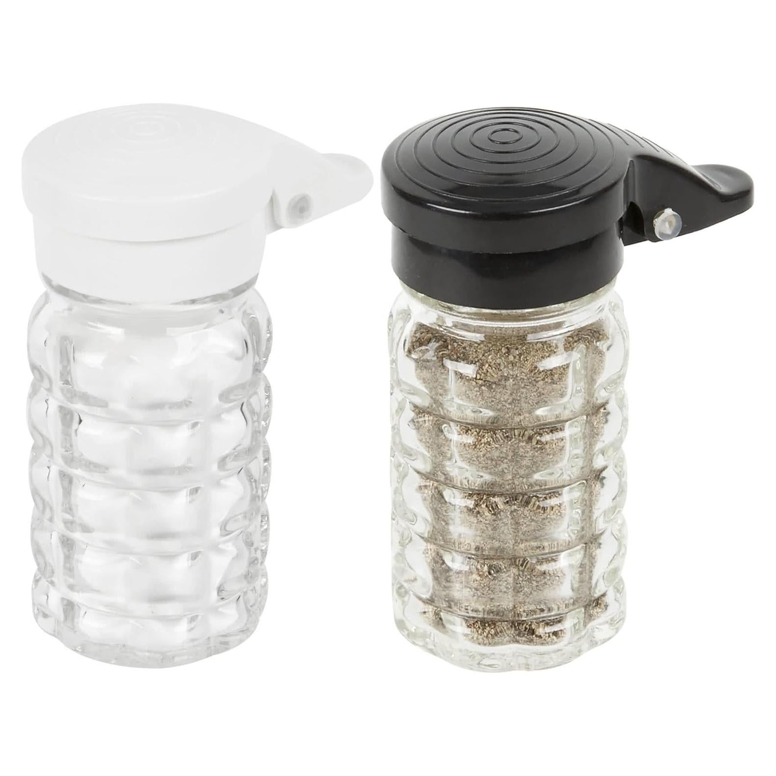 Saleros y Pimenteros Tablecraft 1.5 oz Vidrio a Prueba de Humedad