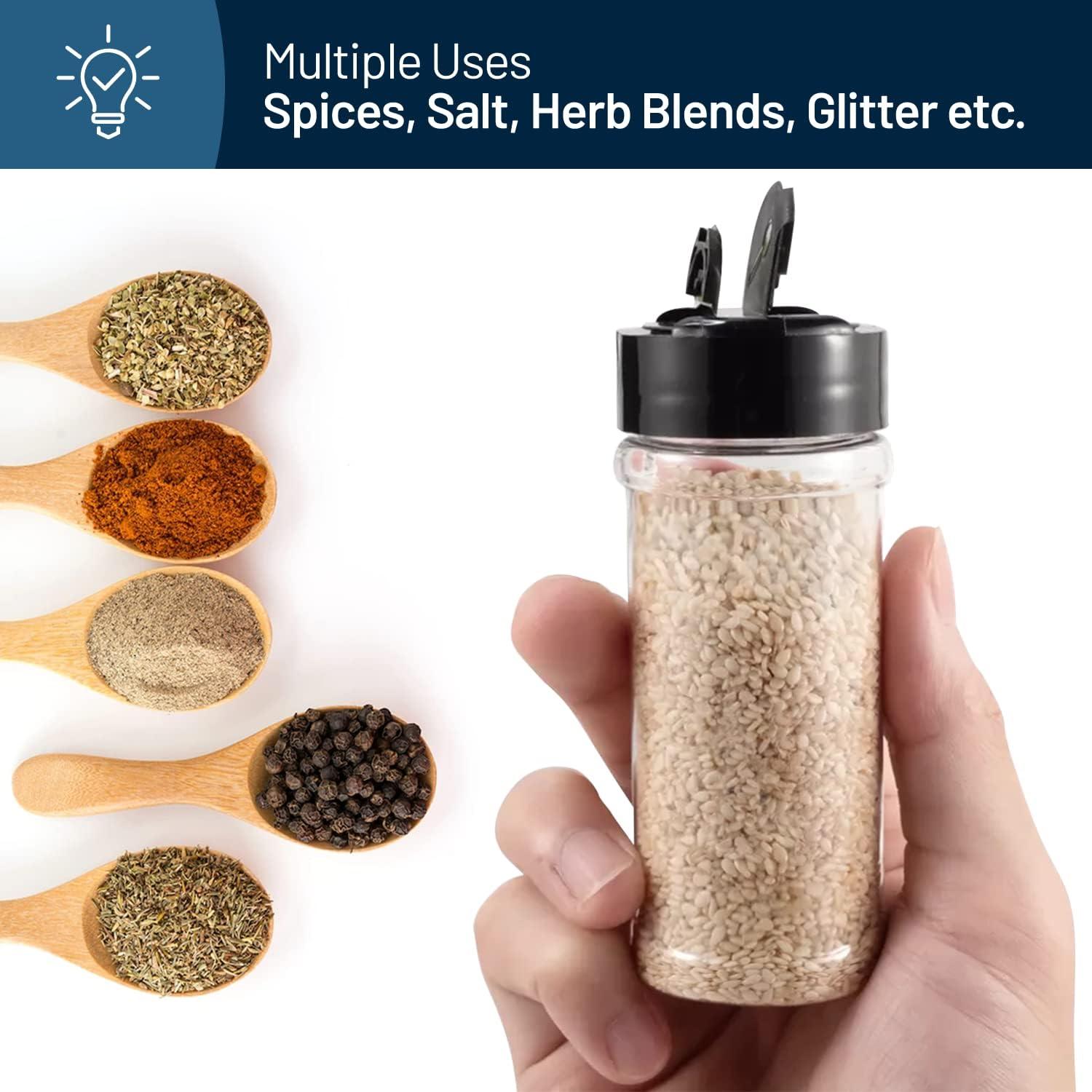 Tarros de Especias de Plástico RoyalHouse 6 Piezas 160ml