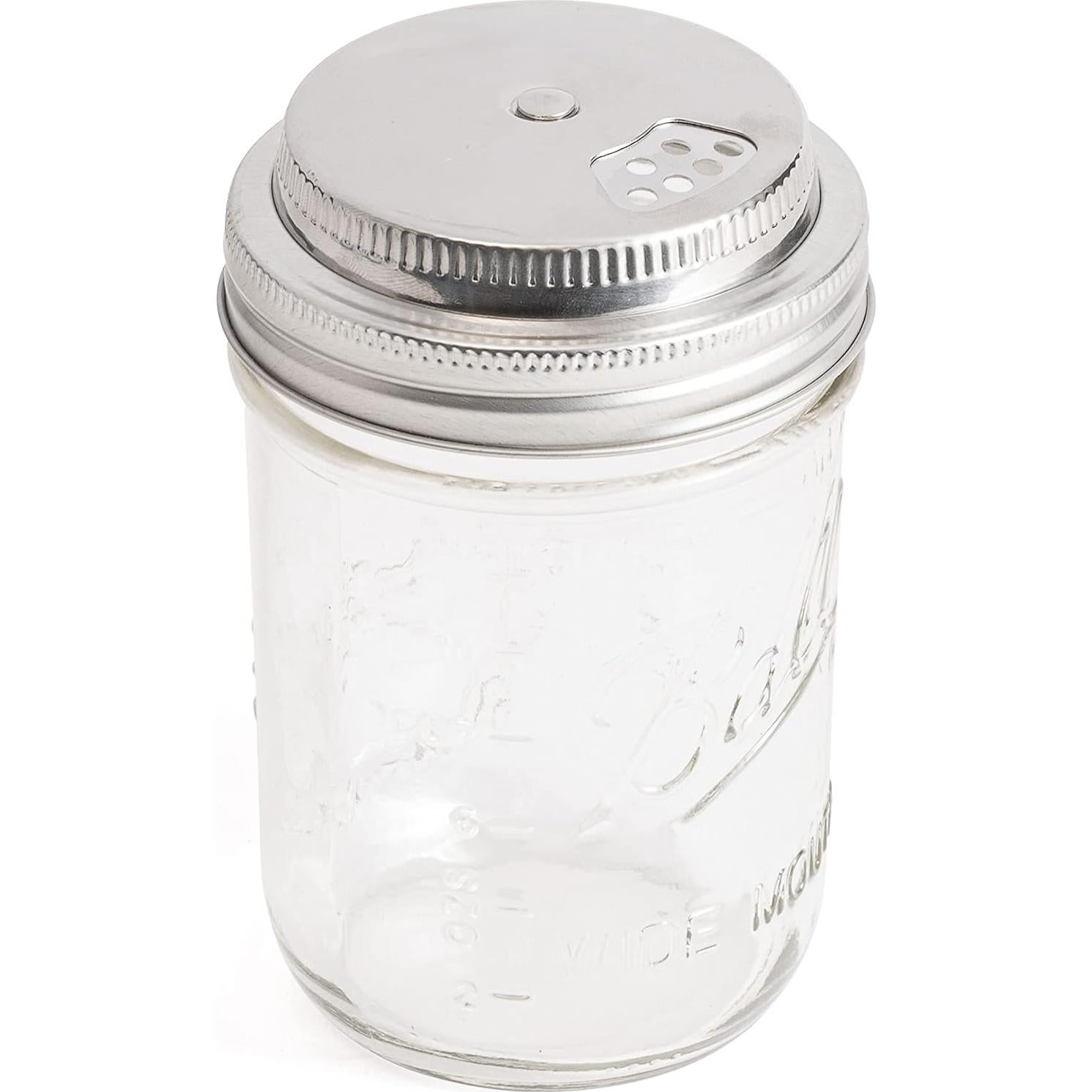 Tapa de Especias Jarware Acero Inoxidable Boca Ancha