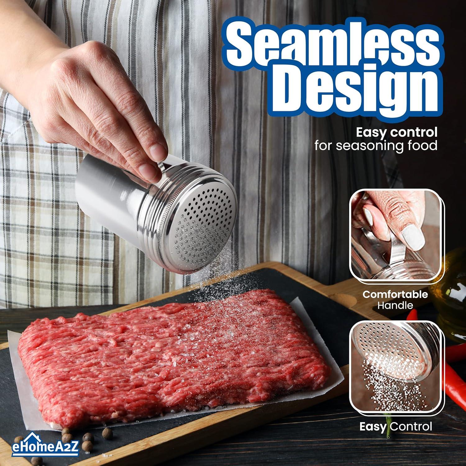 Tamiz de Acero Inoxidable EHOMEA2Z 284 g para Especias y Azúcar