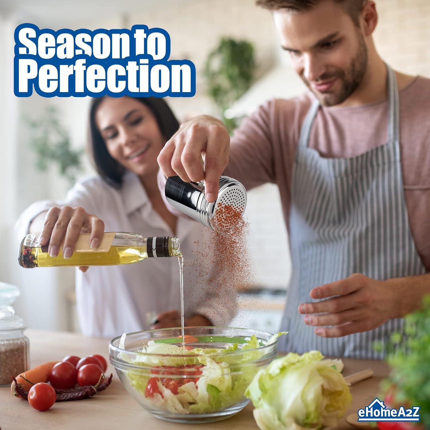 Tamiz de Acero Inoxidable EHOMEA2Z 284 g para Especias y Azúcar