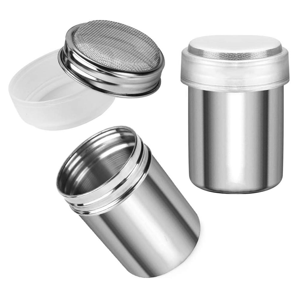 Shaker Duster Accmor 2 Pack Acero Inoxidable 198g