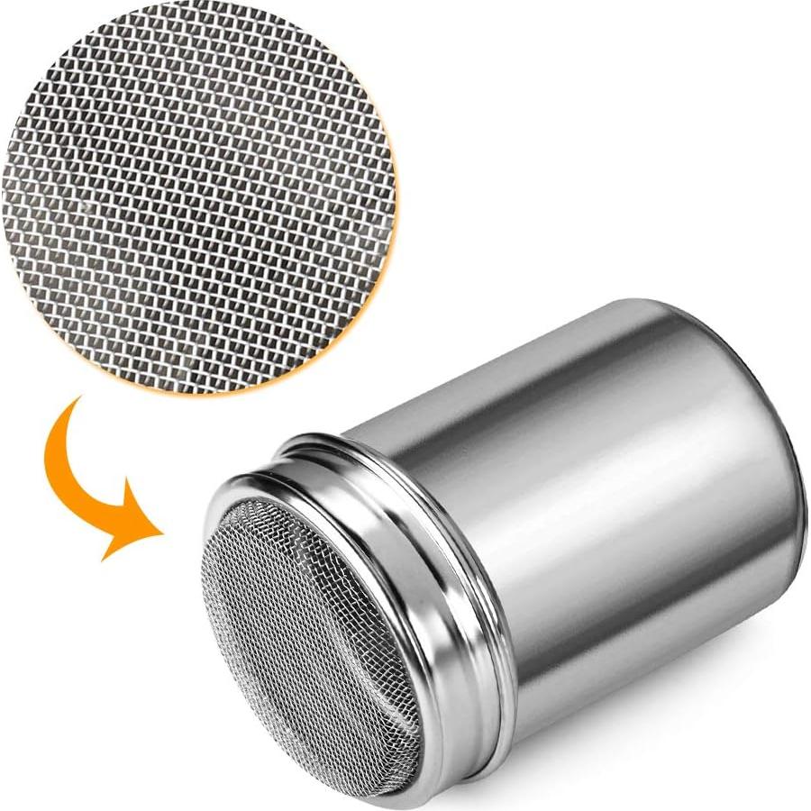 Shaker Duster Accmor 2 Pack Acero Inoxidable 198g