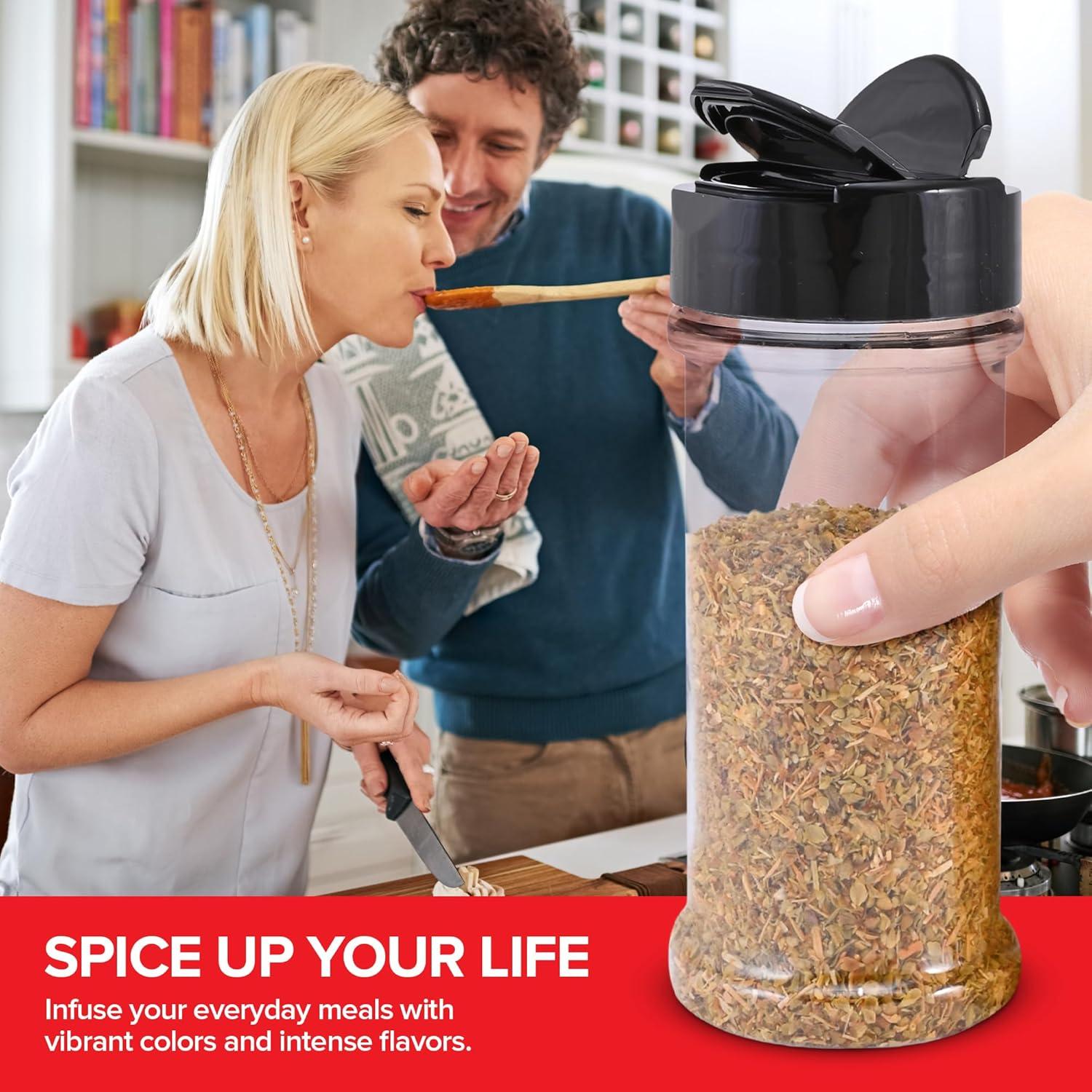 Paquete de 6 frascos de especias Stock Your Home 155ml