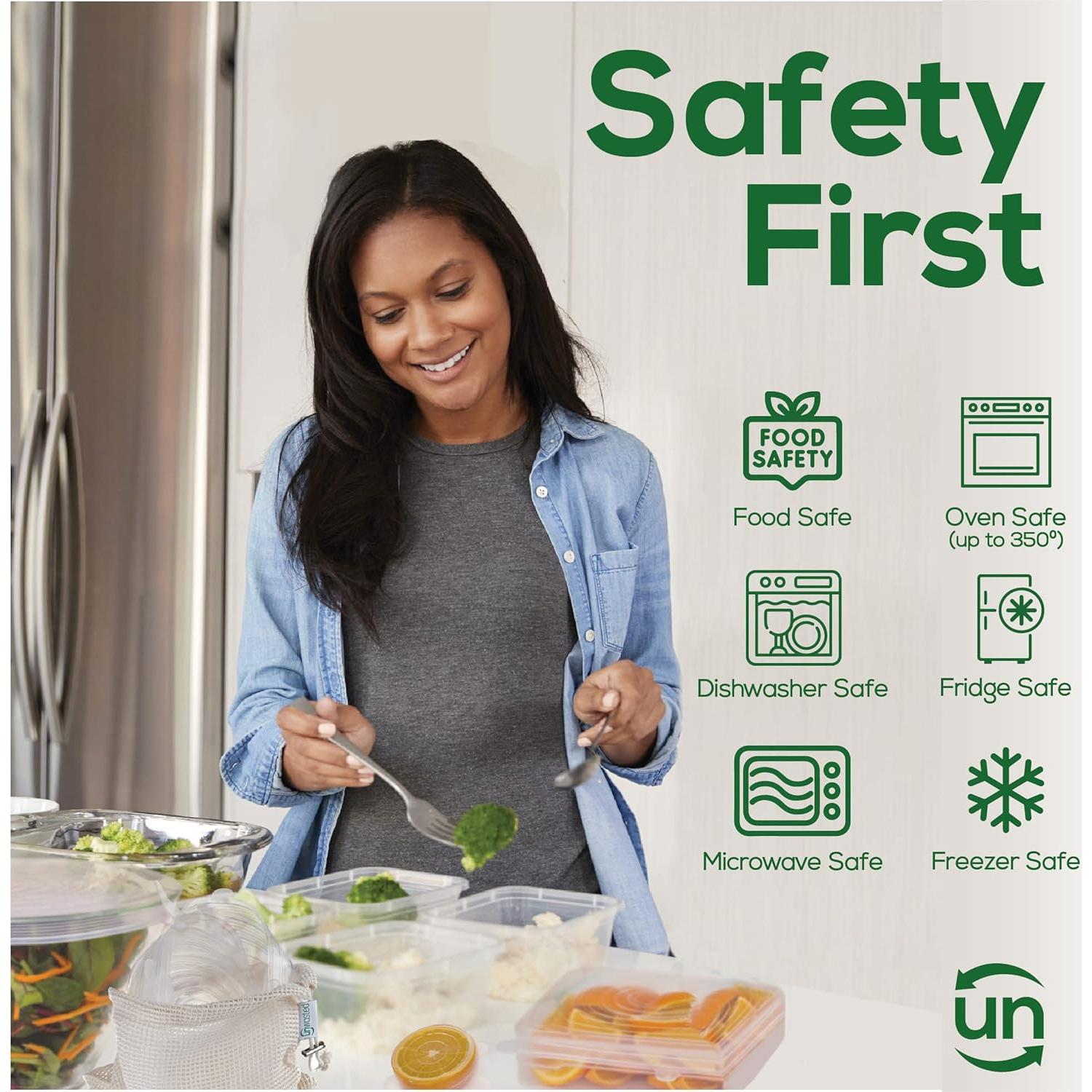 Tapas de Silicona Reutilizables Unwasted - Paquete de 7