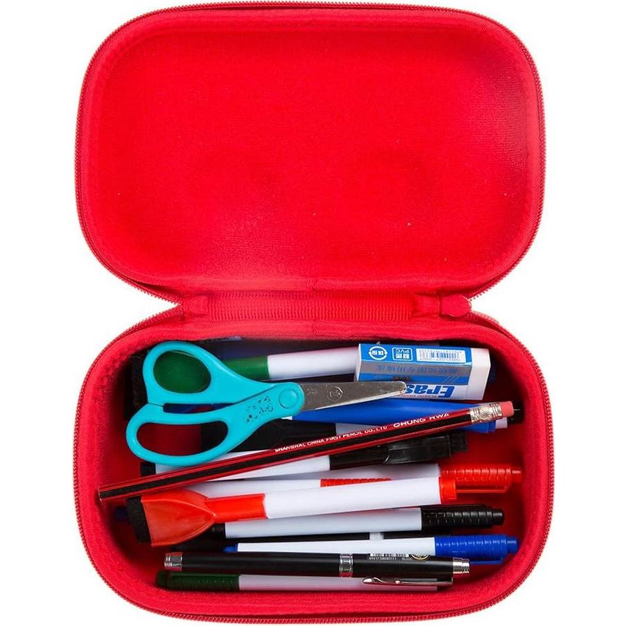 Estuche de lápices ZIPIT Wildlings negro 21x13.5x7.5 cm