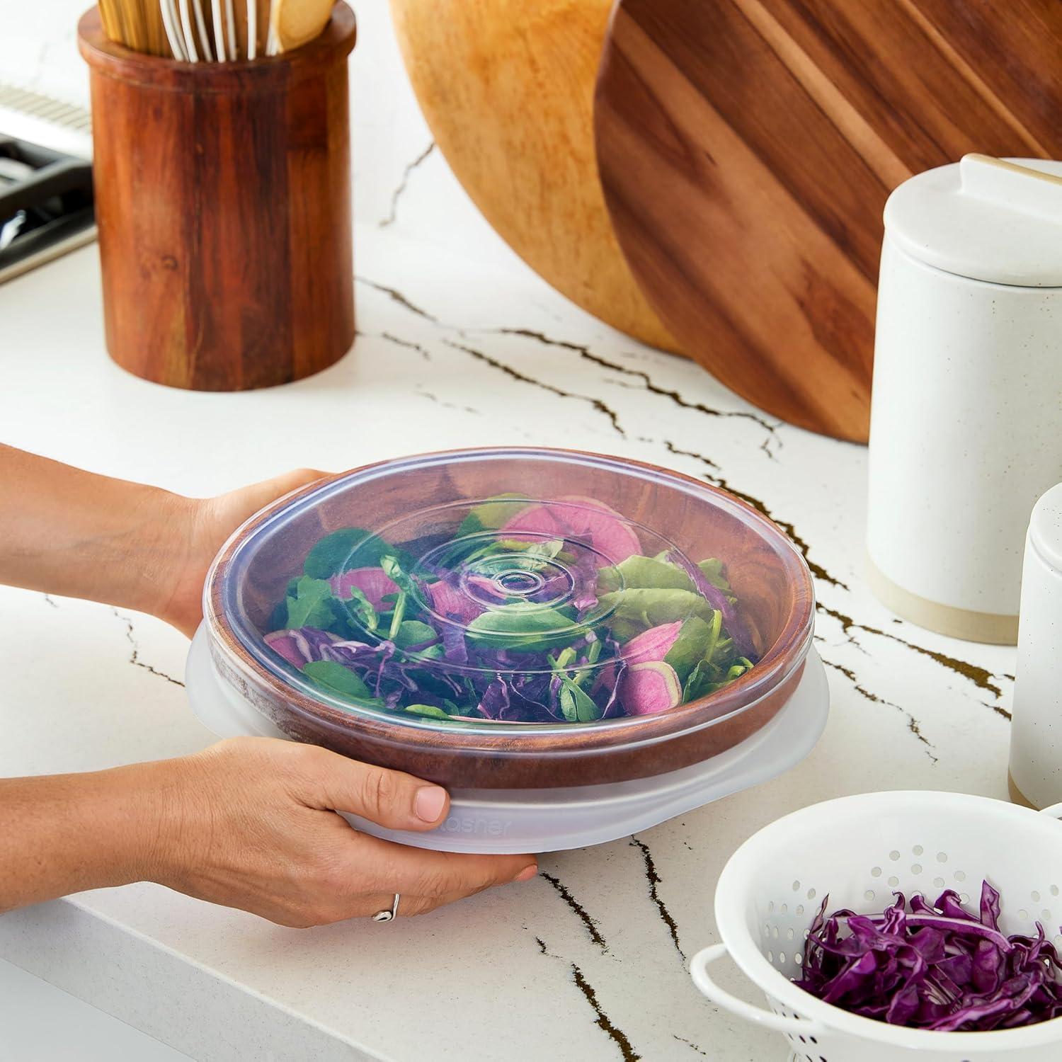 Tapa de Silicona Reutilizable Stasher 3-Pack Grande 22.86 cm