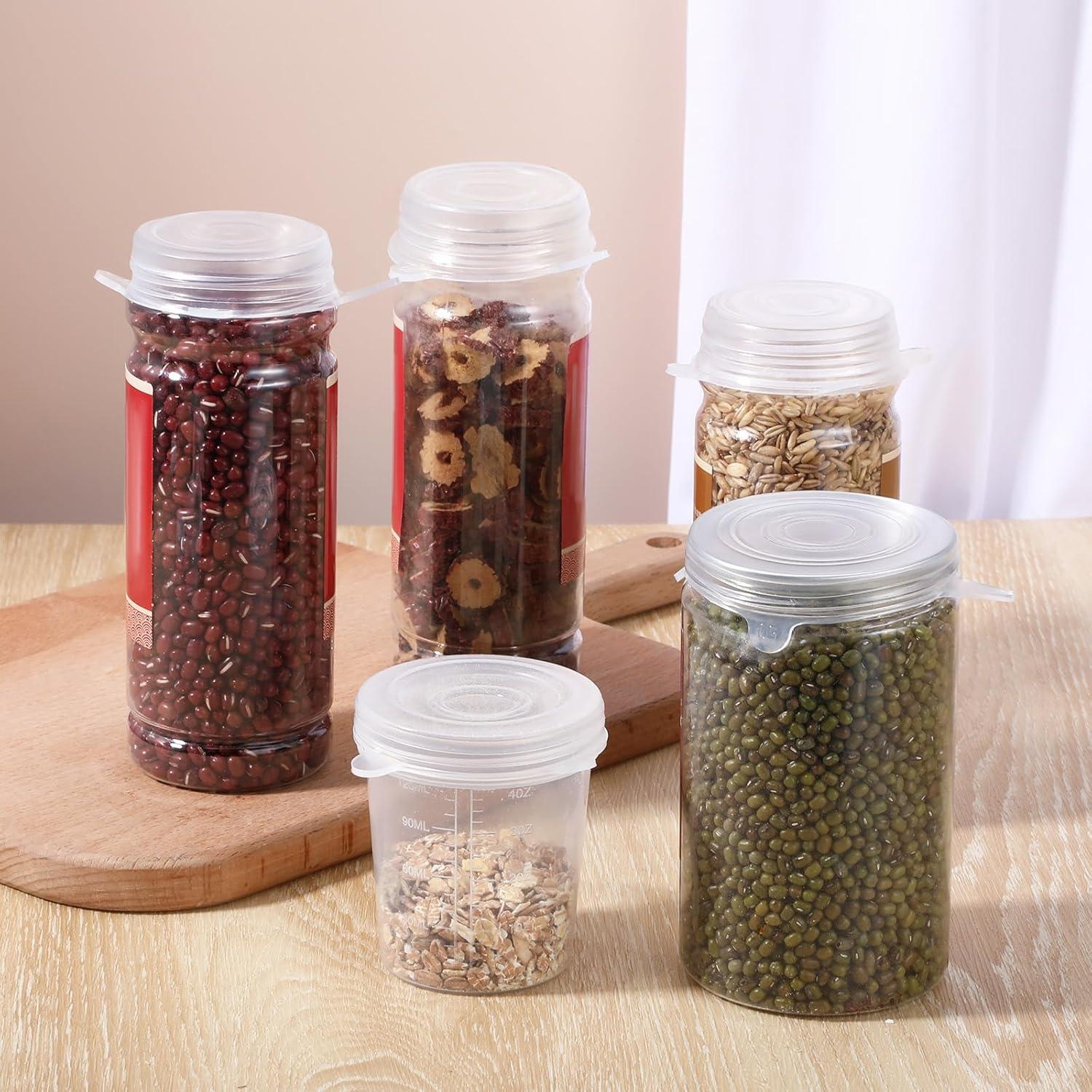 8 Tapas de Silicona Reutilizables Qianyu para Alimentos Frescos