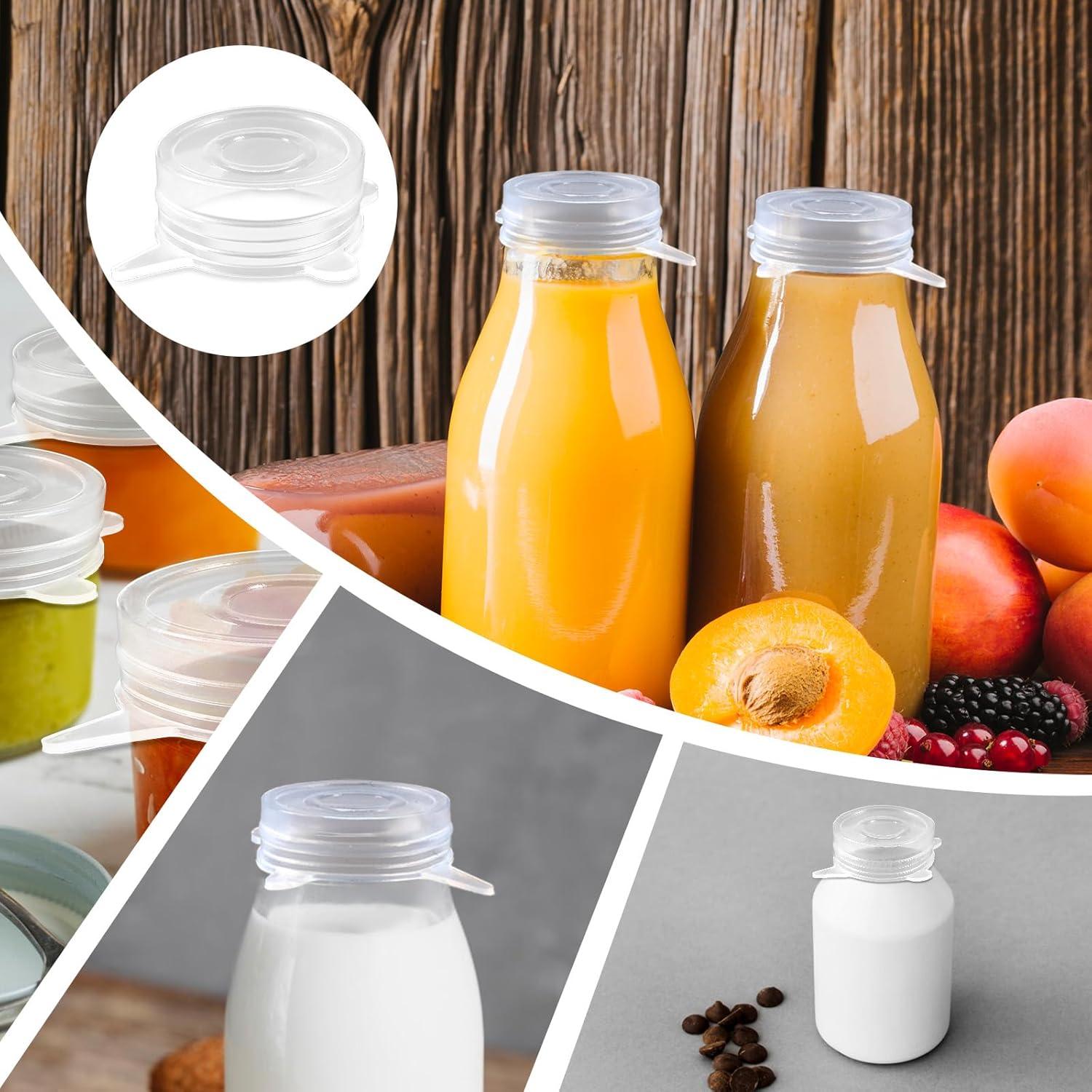 6 Tapas de Silicona Reutilizables SynHHergyx para Tarros 3-6 cm