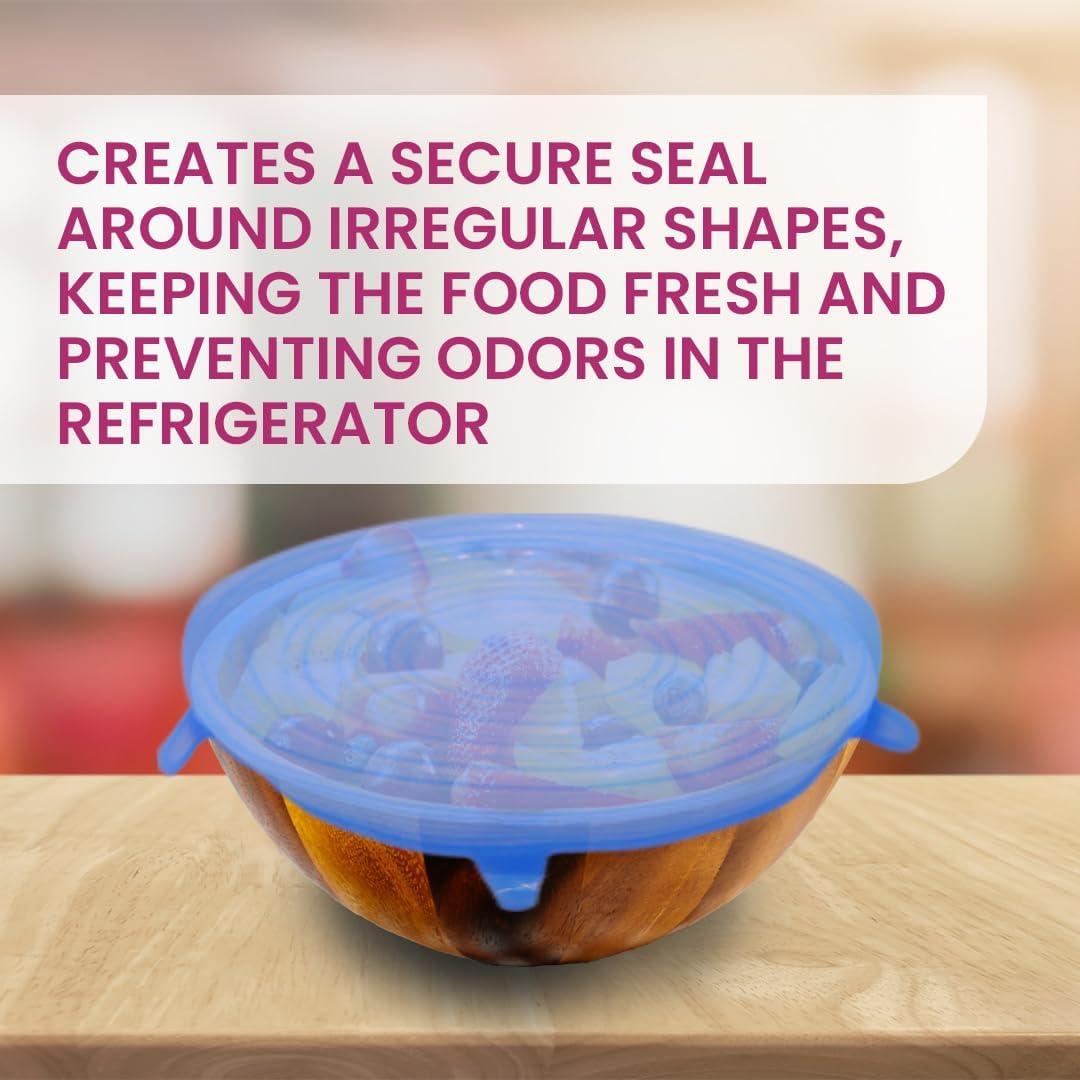 Tapas de Silicona Estirables Gadgetime USA - Paquete de 12