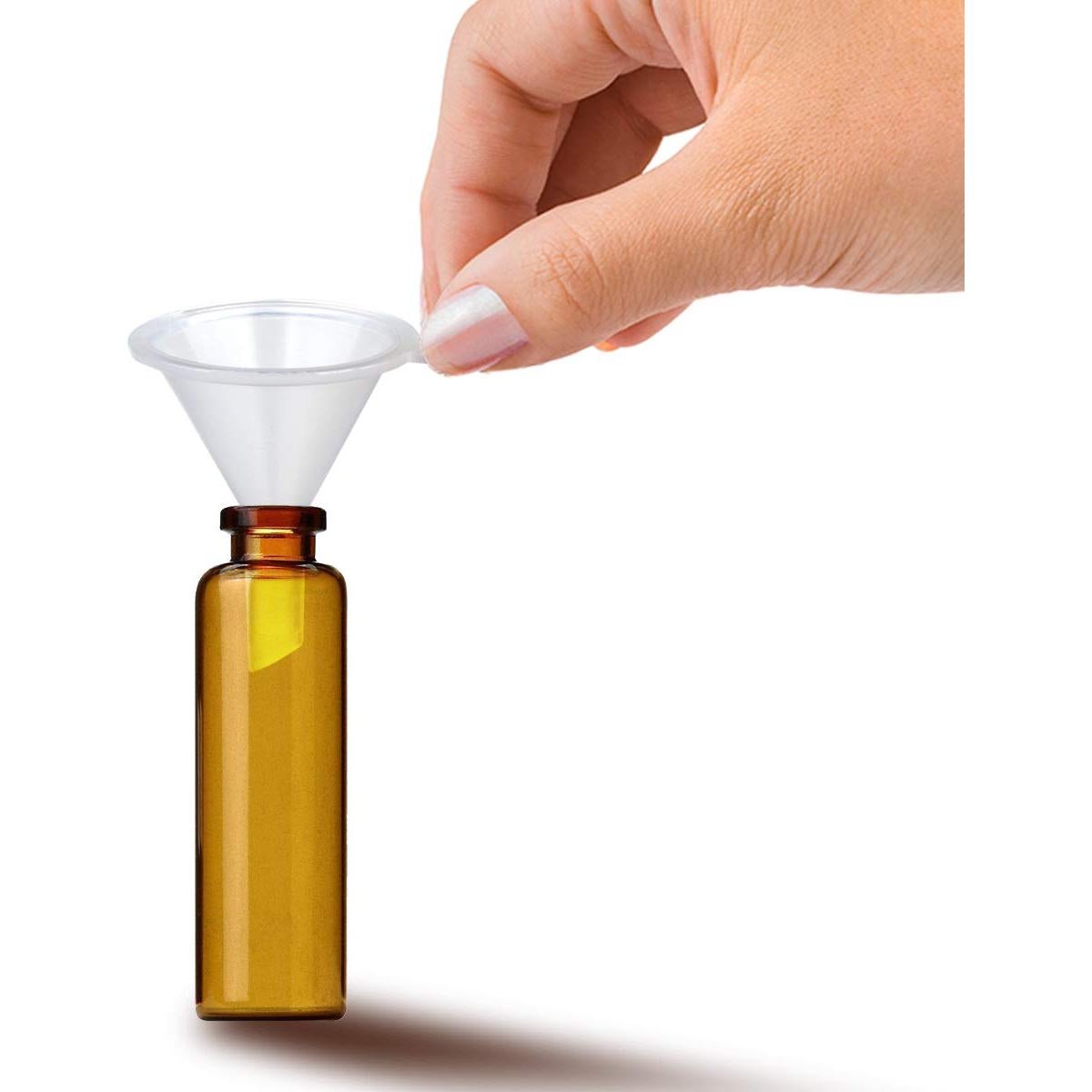 50 Mini Embudos de Plástico TailaiMei para Perfume y Aceites