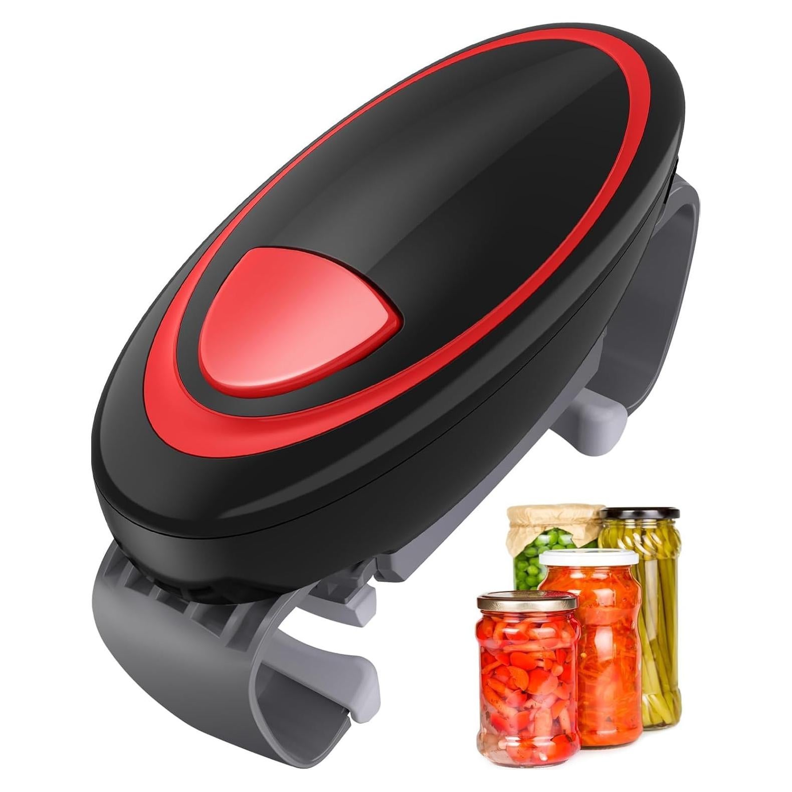 Abre frascos eléctrico Humutan para manos débiles, automático