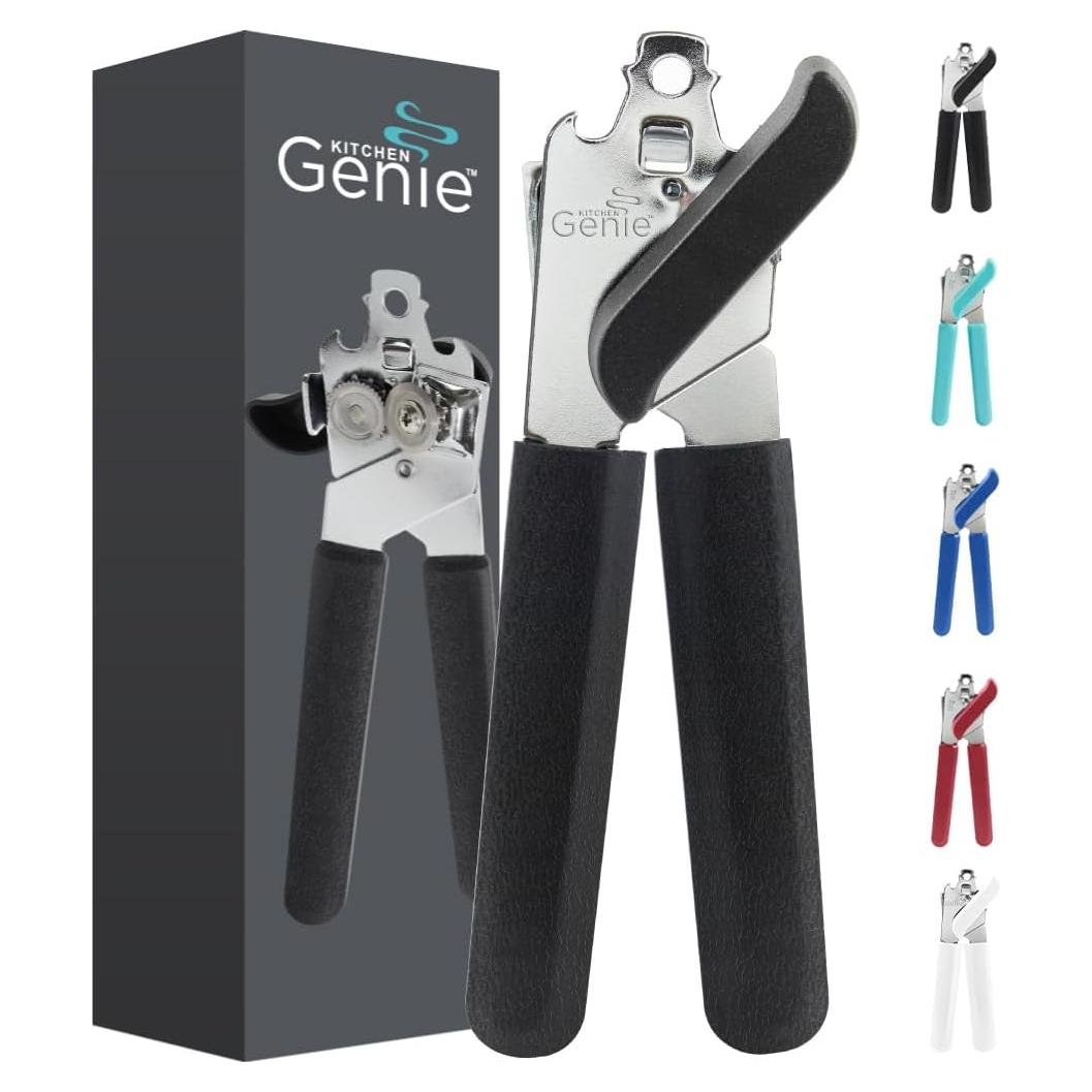 Abrelatas Manual Kitchen Genie de Acero Inoxidable 19cm