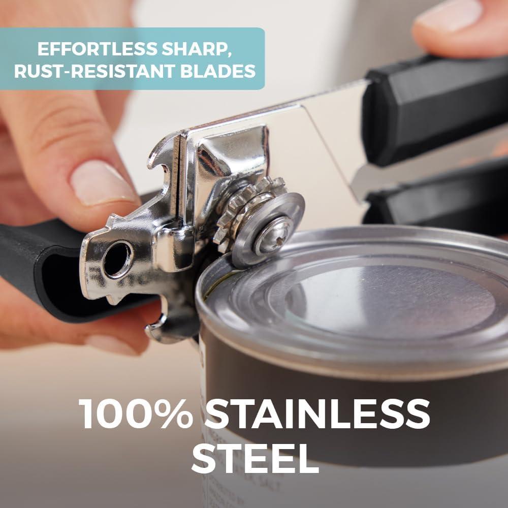 Abrelatas Manual Kitchen Genie de Acero Inoxidable 19cm