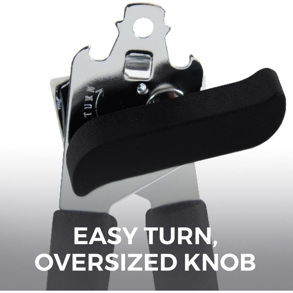 Abrelatas Manual Kitchen Genie de Acero Inoxidable 19cm