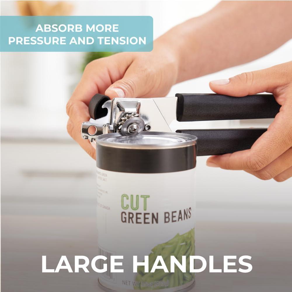 Abrelatas Manual Kitchen Genie de Acero Inoxidable 19cm