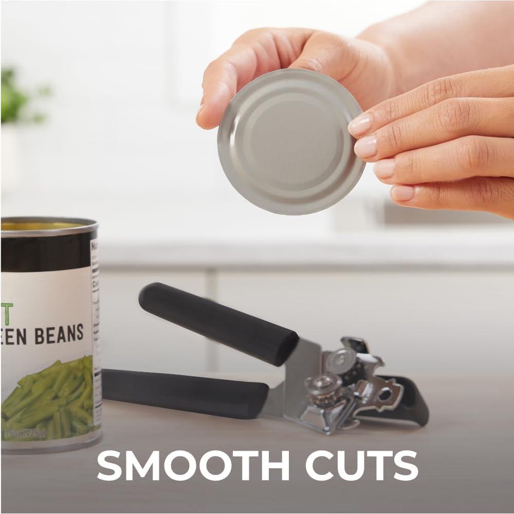 Abrelatas Manual Kitchen Genie de Acero Inoxidable 19cm