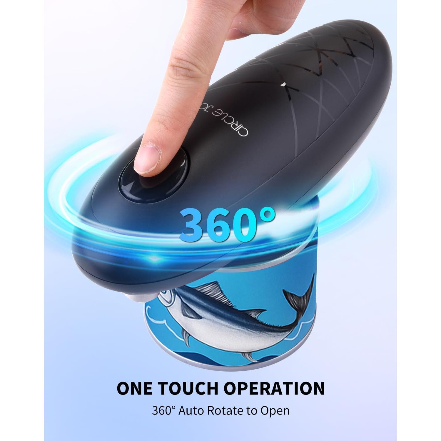 Abrelatas Eléctrico CIRCLE JOY Automático para Personas Mayores