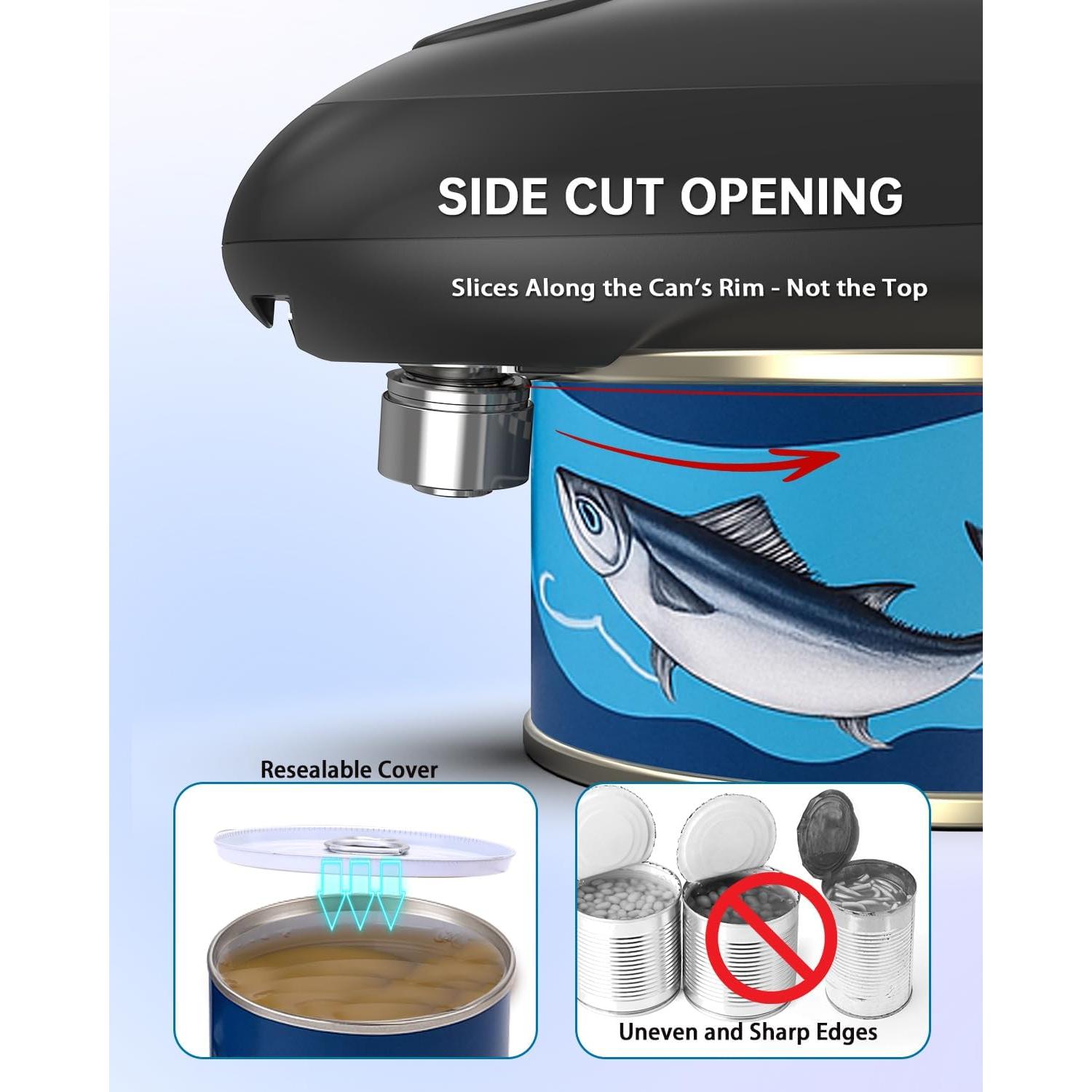 Abrelatas Eléctrico CIRCLE JOY Automático para Personas Mayores