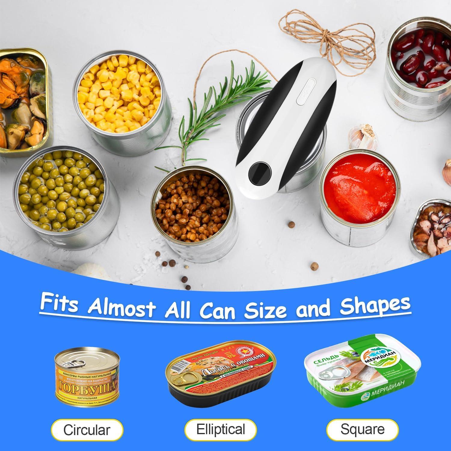 Abrelatas Eléctrico BeEcone Recargable USB Automático 340g