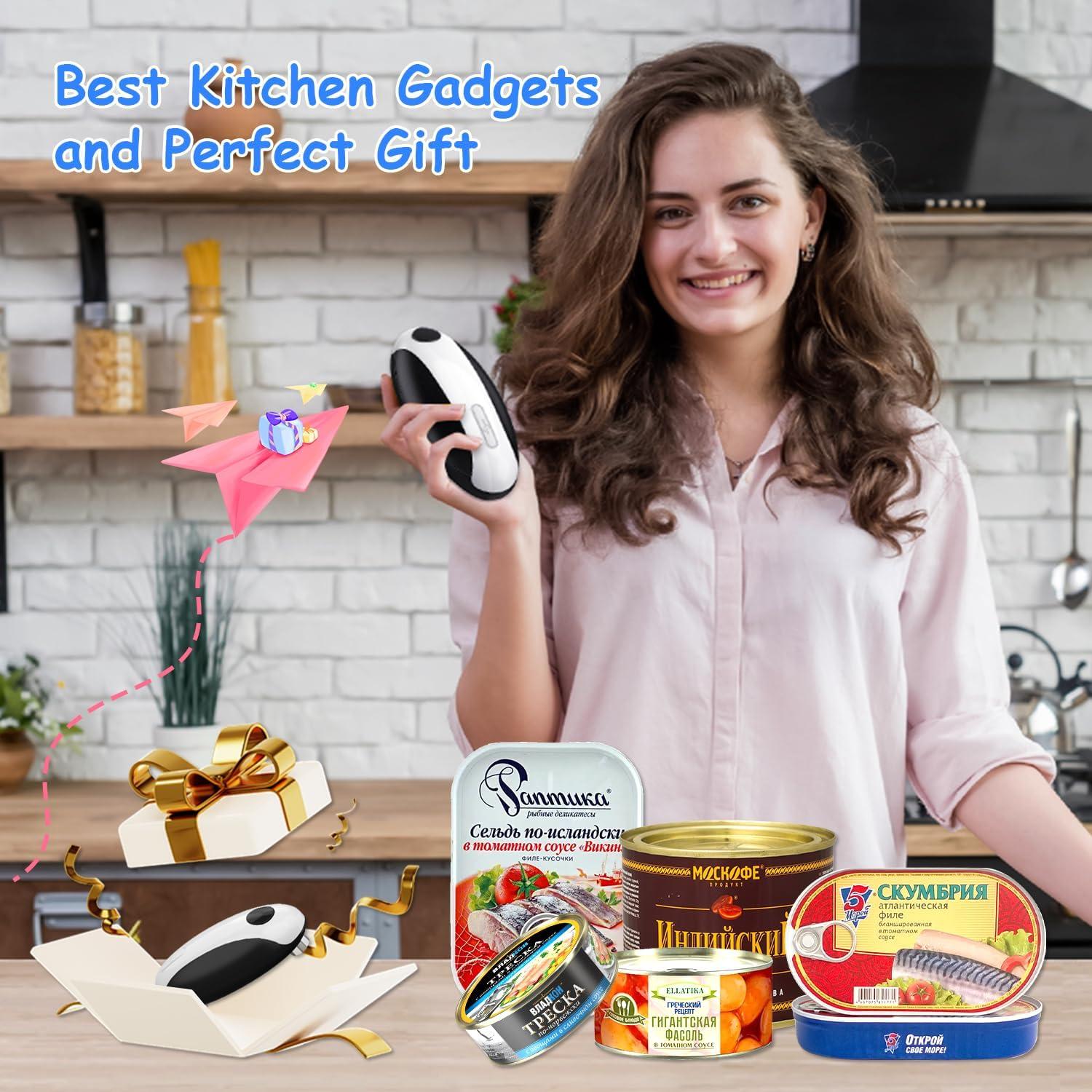 Abrelatas Eléctrico BeEcone Recargable USB Automático 340g