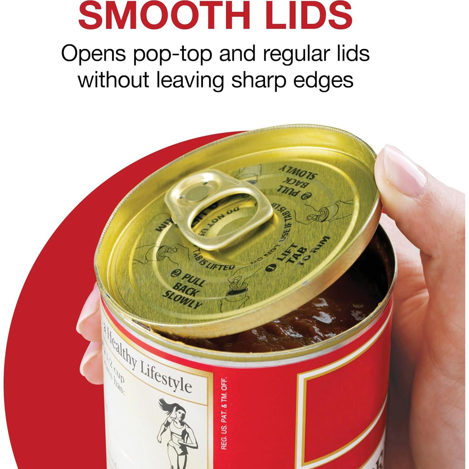 Abridor de Latas Eléctrico Proctor Silex 76505 Inalámbrico Rojo