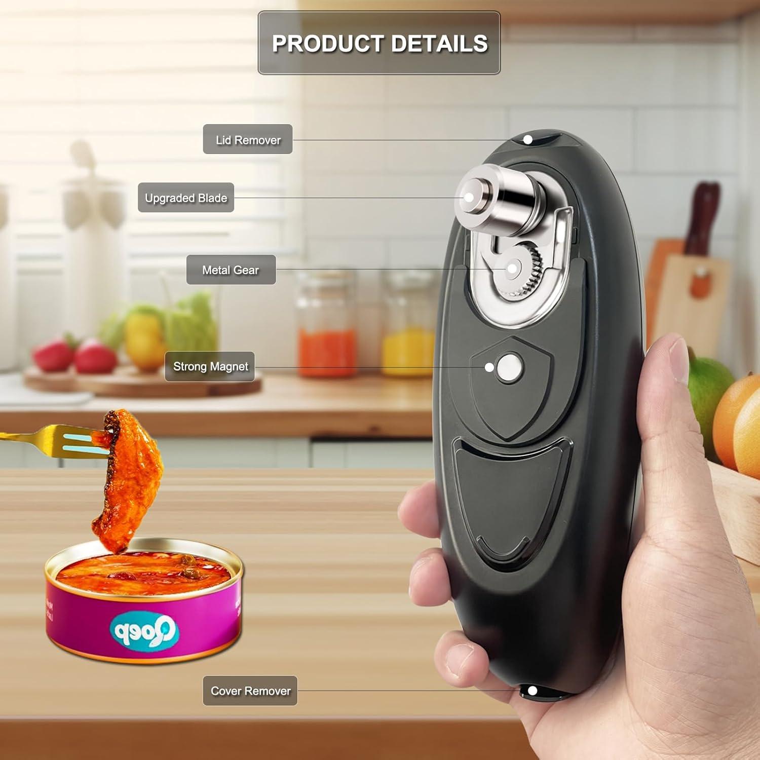 Abridora de Latas Eléctrica DRIDOUAM 2.0 Automática 15.7cm