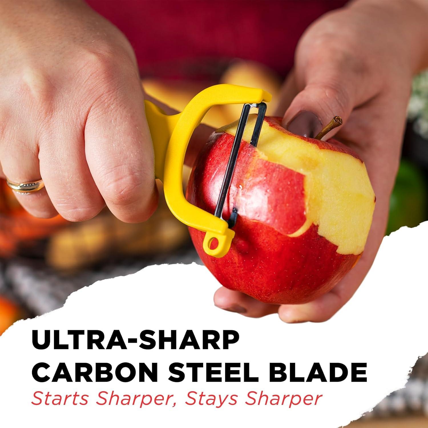 Pelador Suizo Original Kuhn Rikon Set de 3 Colores