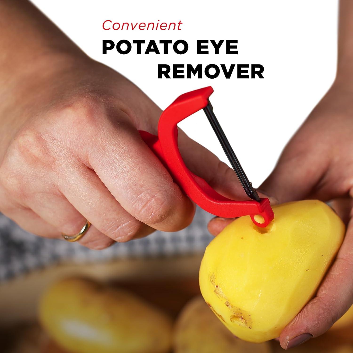 Pelador Suizo Original Kuhn Rikon Set de 3 Colores