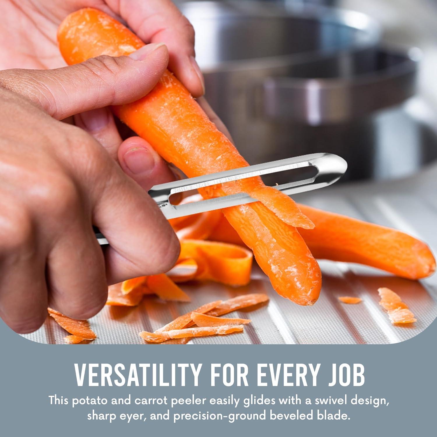 Pelador de Verduras Ergonómico Linden Sweden 22.23cm Acero Inoxidable