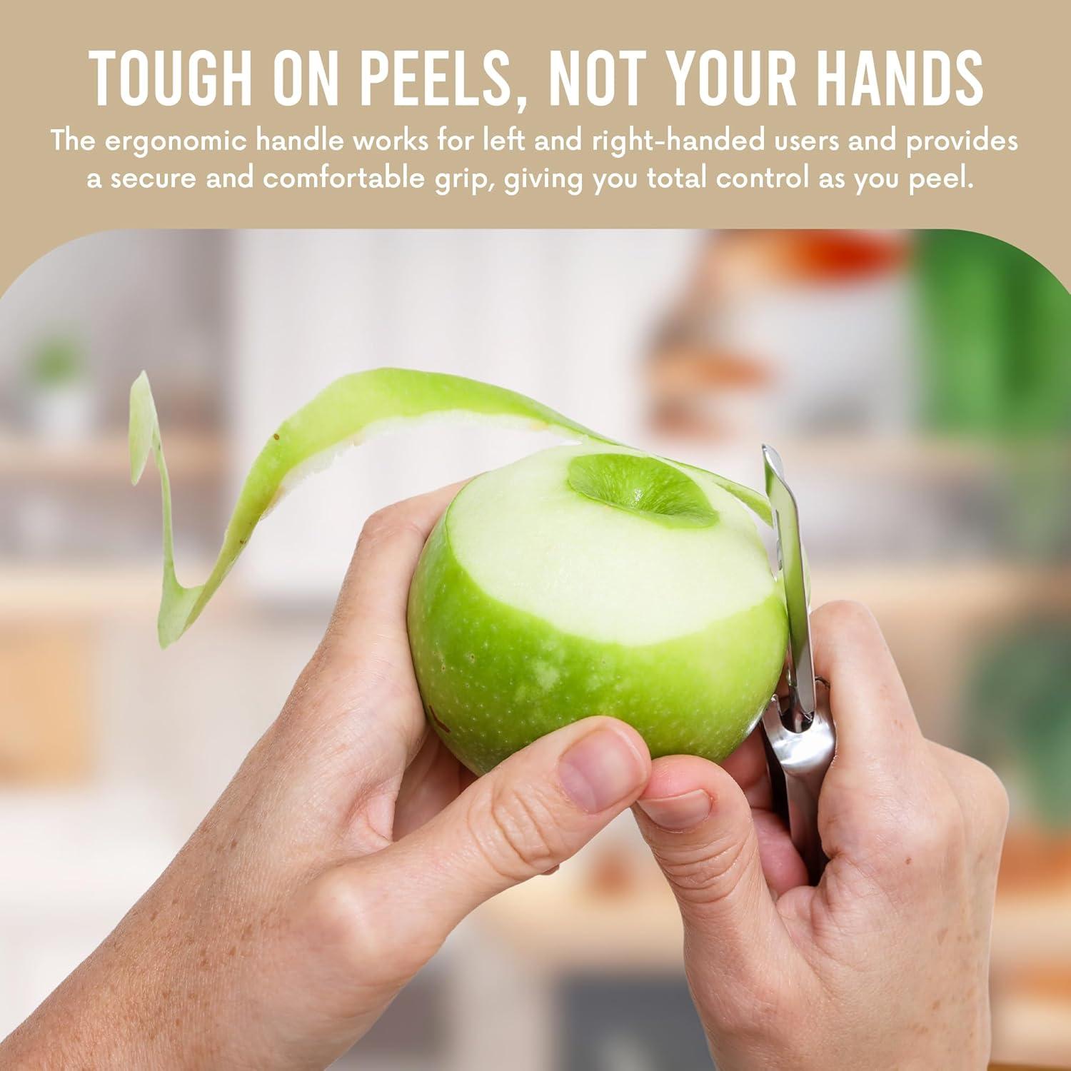 Pelador de Verduras Ergonómico Linden Sweden 22.23cm Acero Inoxidable