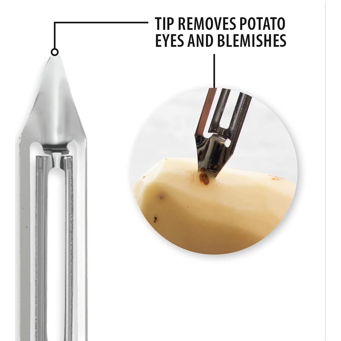 Pelador de Verduras Rada Cutlery R132 Acero Inoxidable 4.45 cm