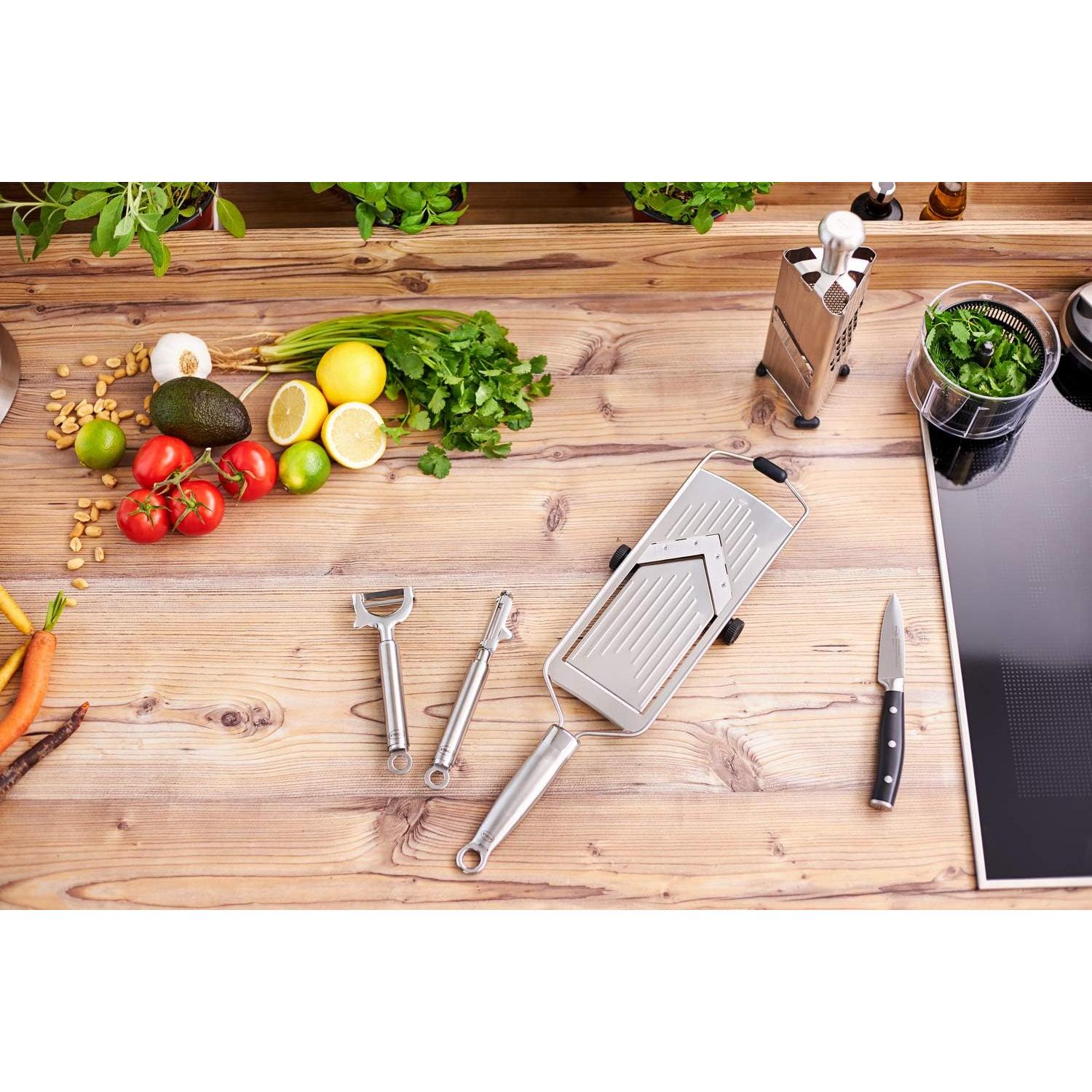 Pelador Giratorio Rösle de Acero Inoxidable 3.81 cm