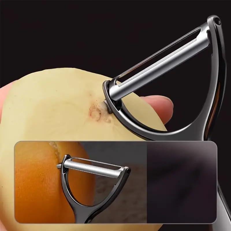 Juego de Peladores de Verduras Marouom - Acero Inoxidable 2 Piezas