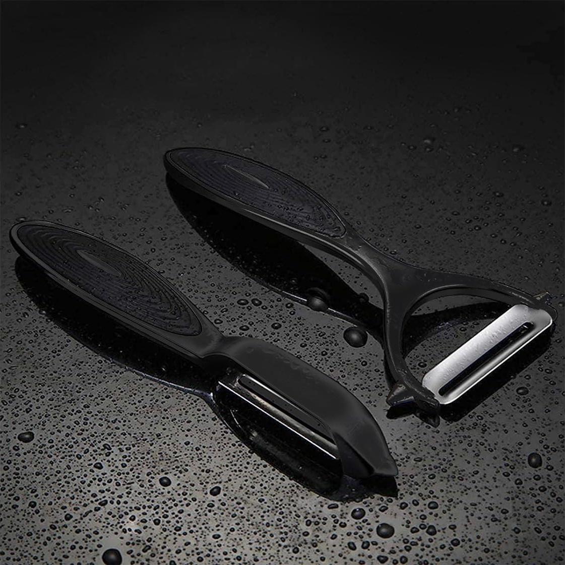 Juego de Peladores de Verduras Marouom - Acero Inoxidable 2 Piezas