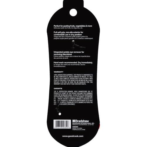 Pelador en Y GoodCook de Acero Inoxidable Negro