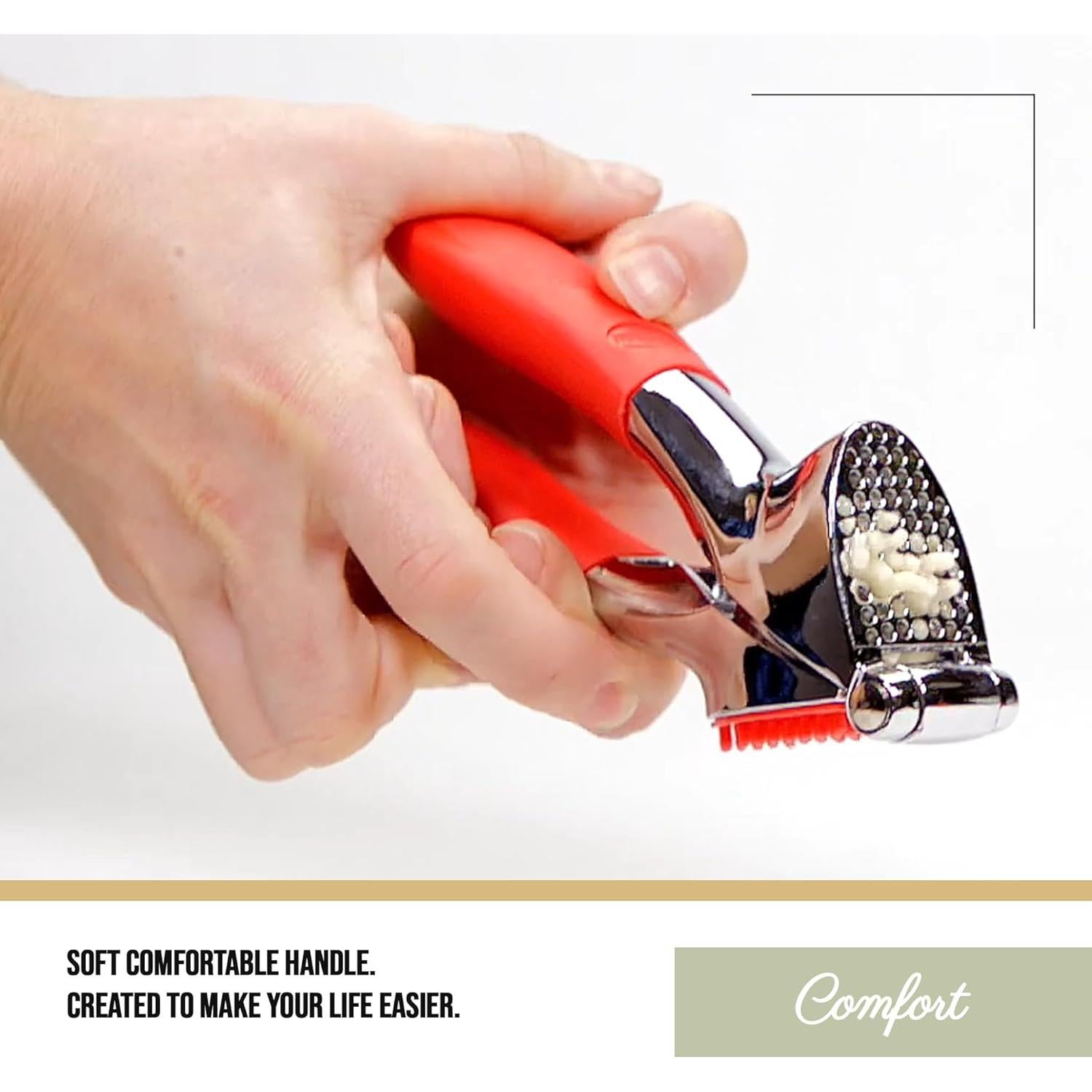 Prensa de Ajo Trudeau Ergonómica Libre de BPA 19 cm