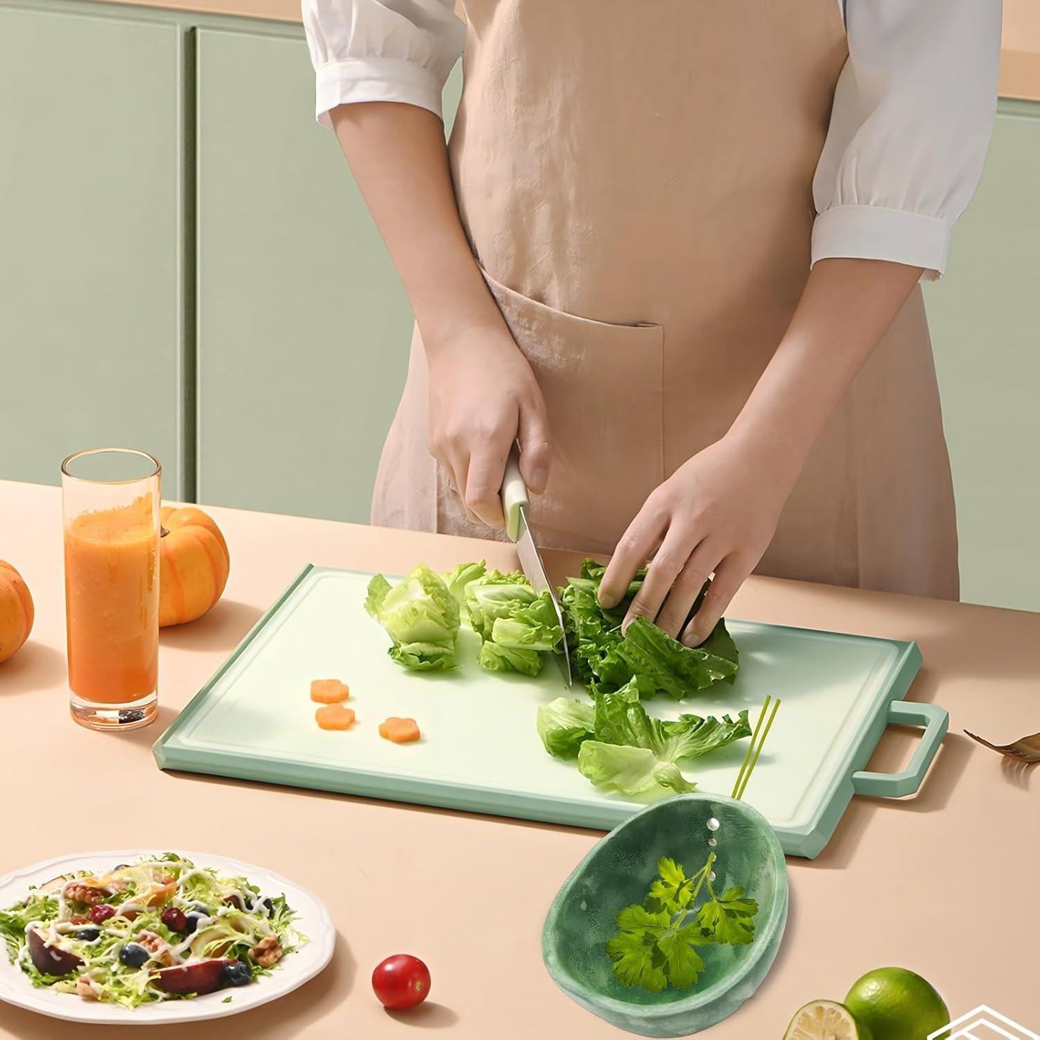 Tazón Deshojador de Hierbas YIYIBB Cerámica 11.43 cm Verde