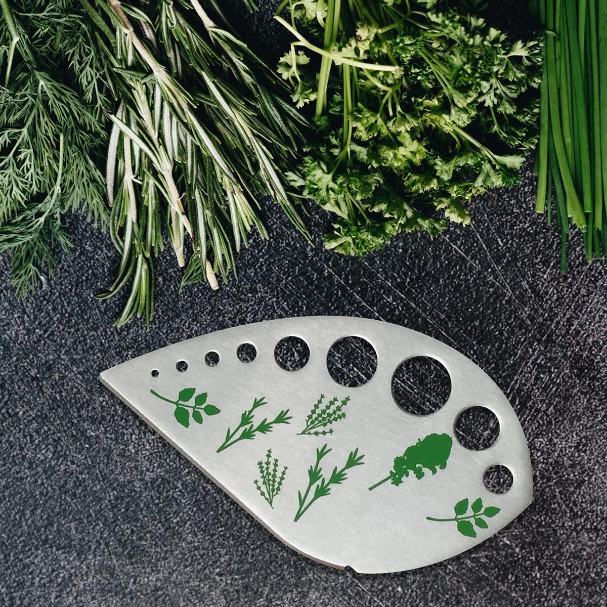 Deshojadora de Hierbas Acero Inoxidable Zhuohai 9 Agujeros