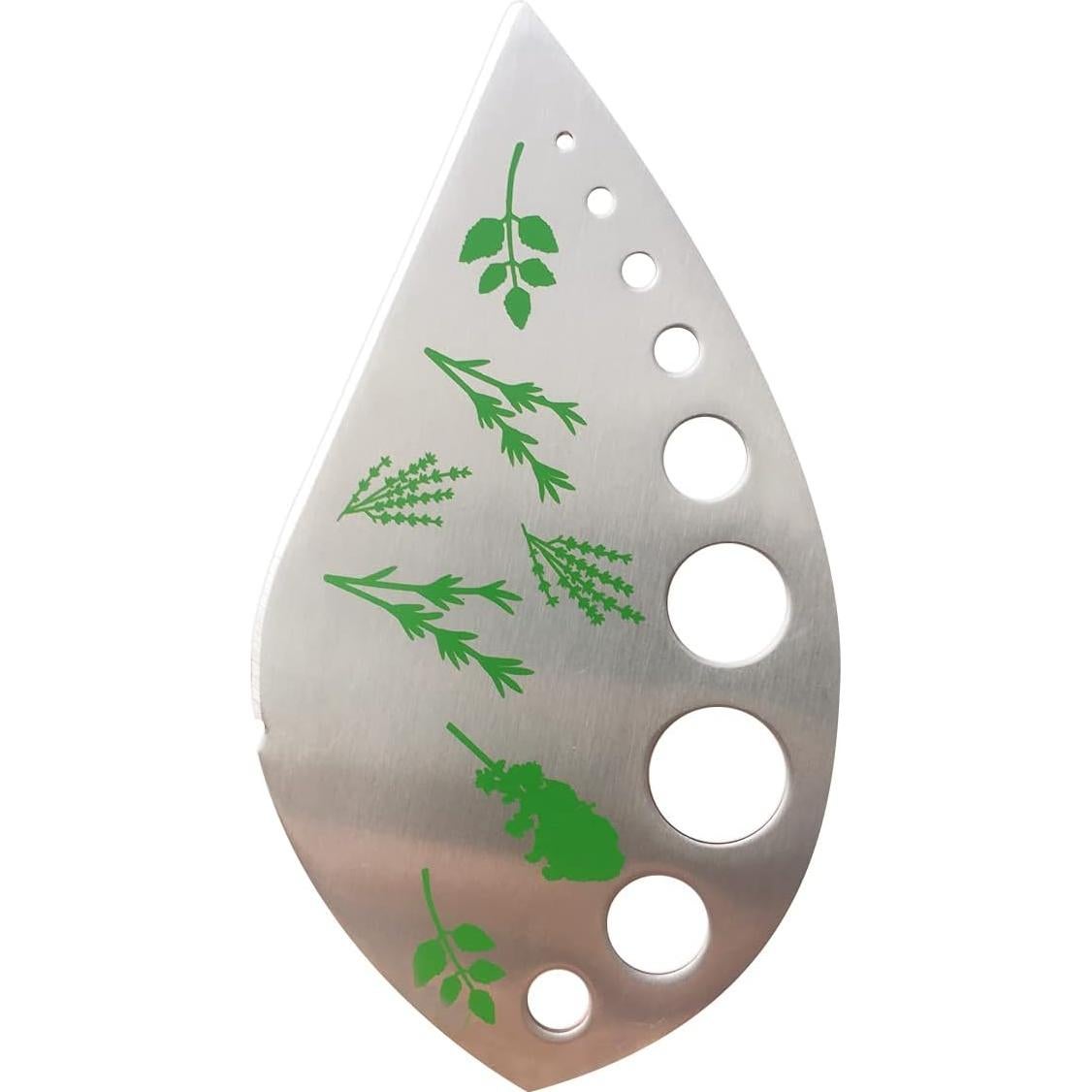 Deshojadora de Hierbas Acero Inoxidable Zhuohai 9 Agujeros