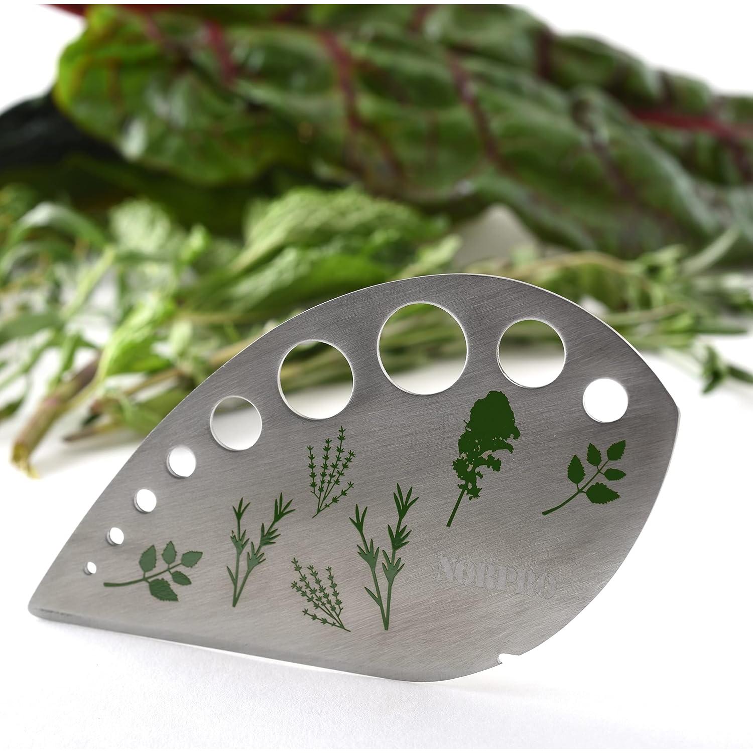 Desprendedor y Picador de Hierbas Norpro Acero Inoxidable 12.1 cm