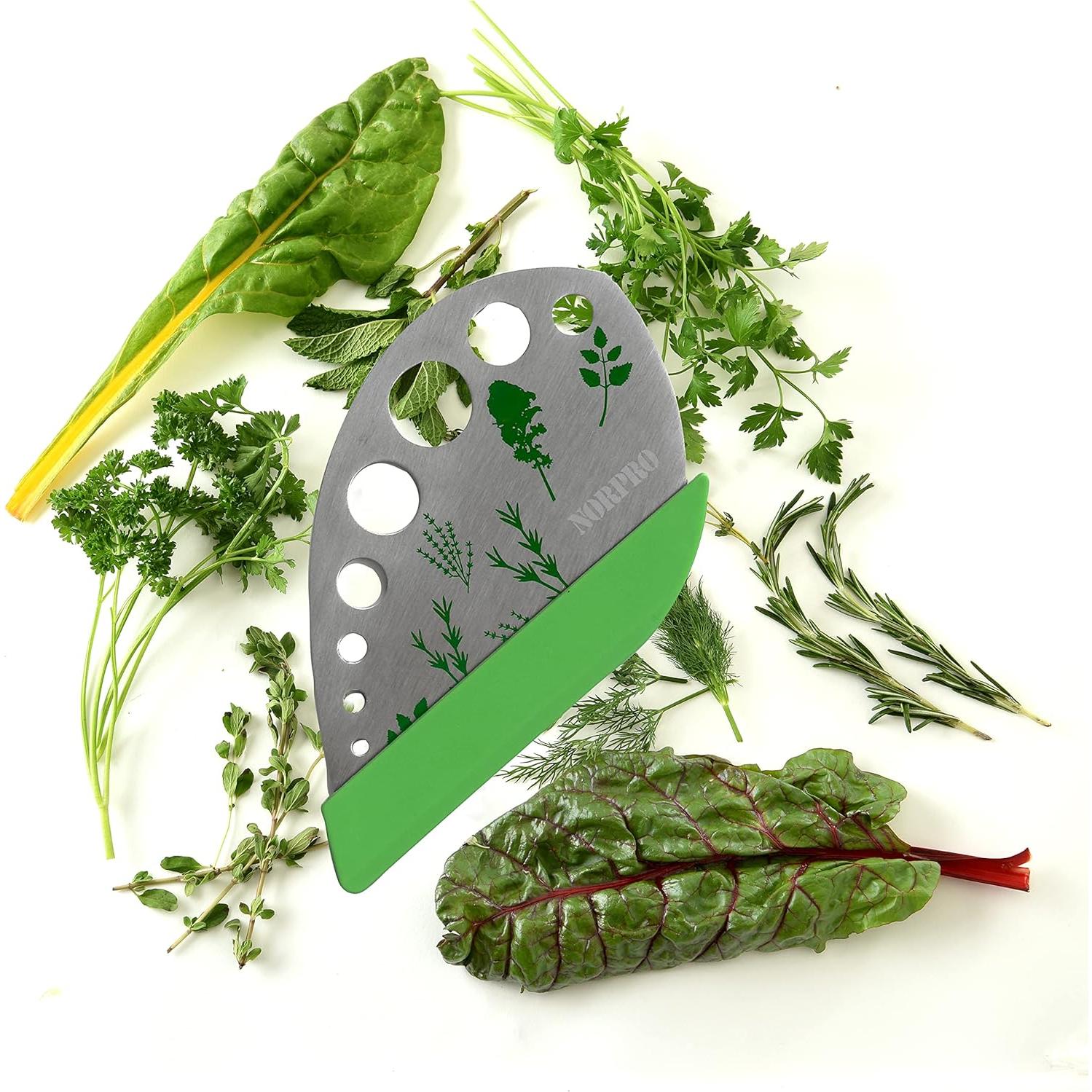 Desprendedor y Picador de Hierbas Norpro Acero Inoxidable 12.1 cm